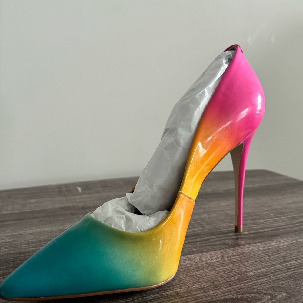 Steve Madden Zane’y Rainbow Multi Stilletto Heel 10M